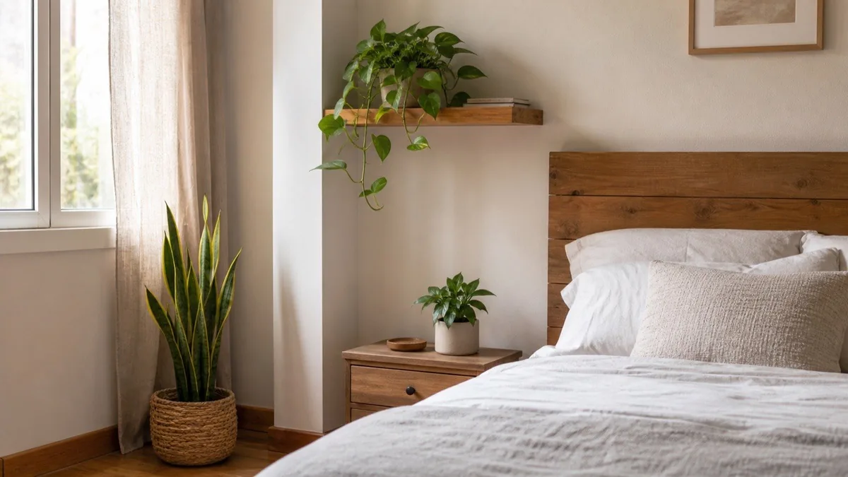 Plantas para dormitorio: especies recomendadas y dónde colocarlas