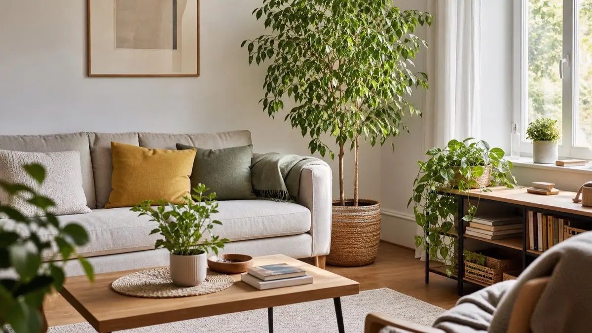 Plantas para salón: ideas según luz, espacio y estilo